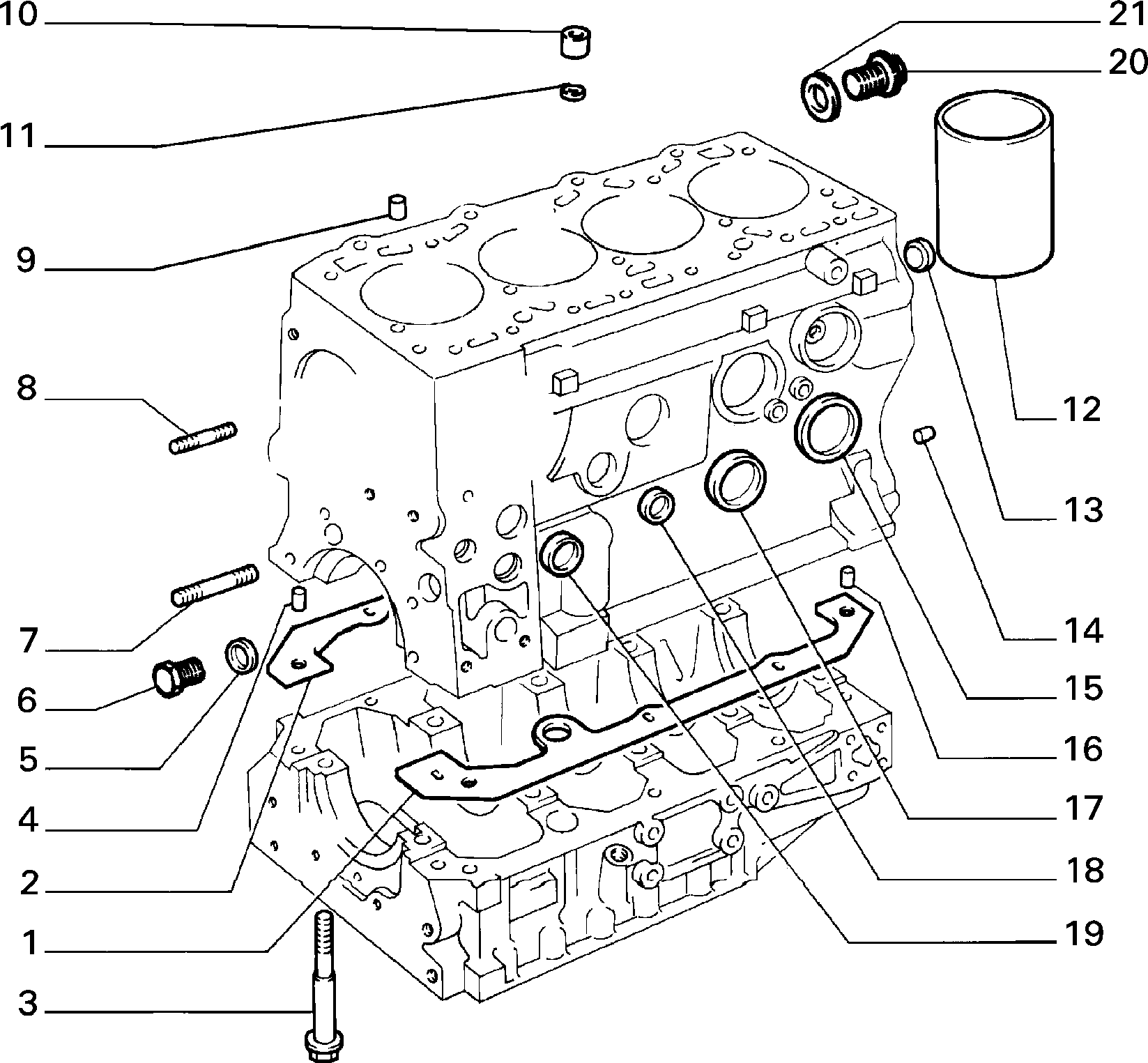 FIAT 14452980 - Guarnizione, Collettore aspirazione www.autoricambit.com