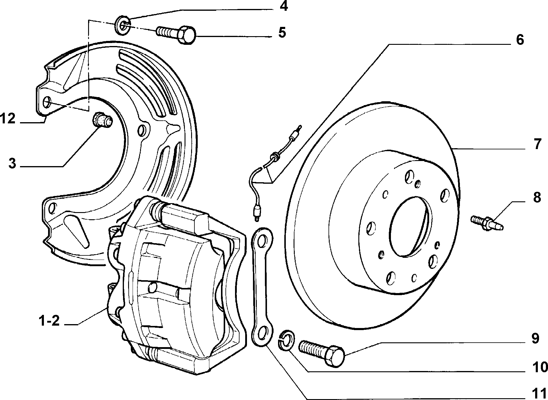 FIAT 71740116 - Discofreno www.autoricambit.com