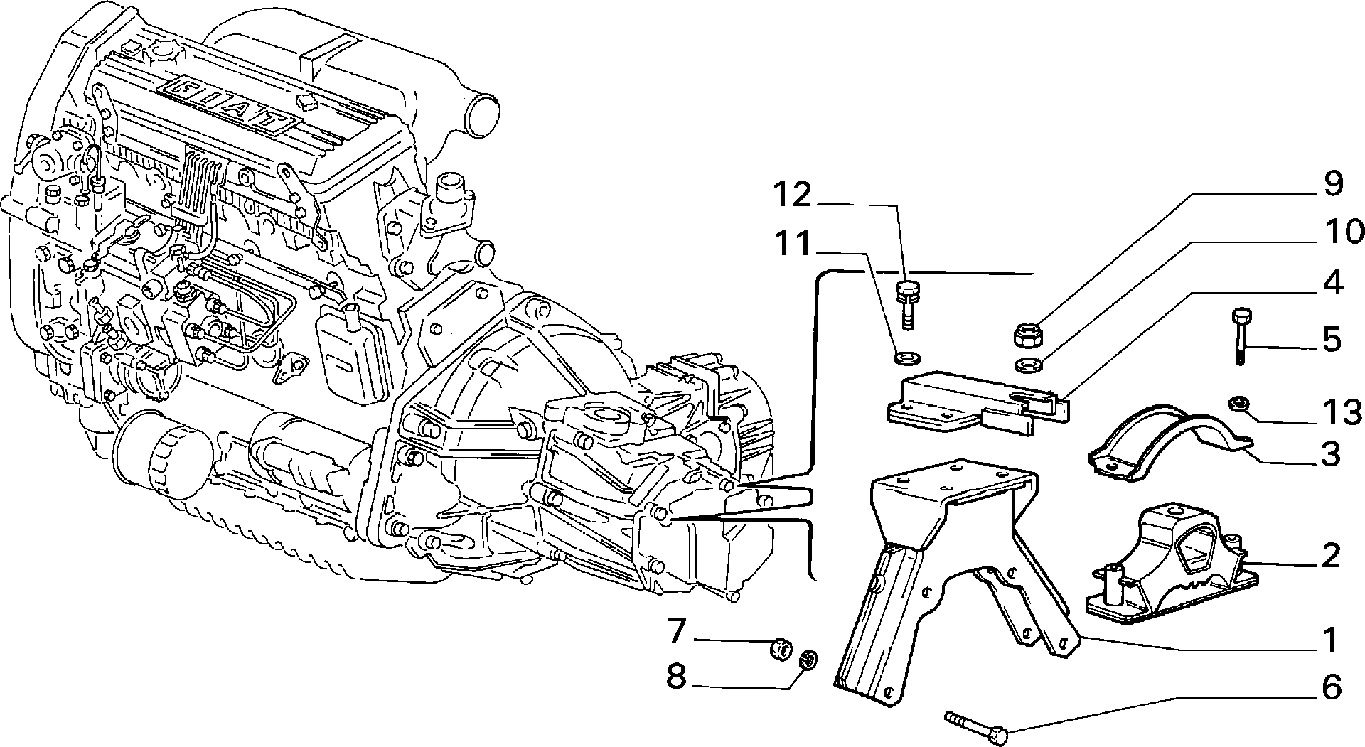 Alfa Romeo 759 9694 - Sospensione, Motore www.autoricambit.com