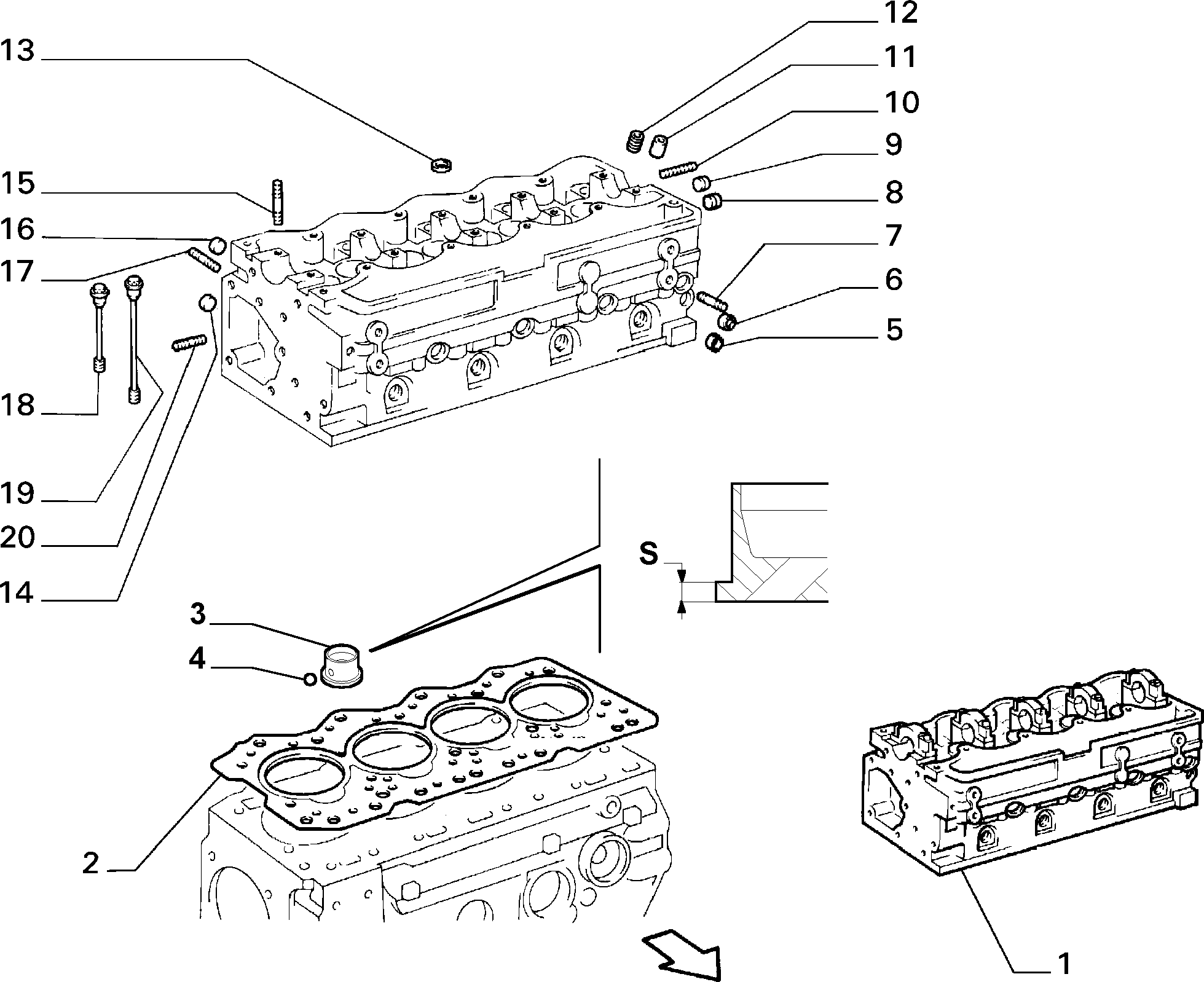 RENAULT 98410475 - Guarnizione, Testata www.autoricambit.com