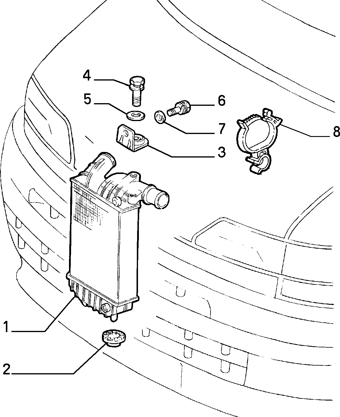 Lancia 1321001080 - BRACKET www.autoricambit.com