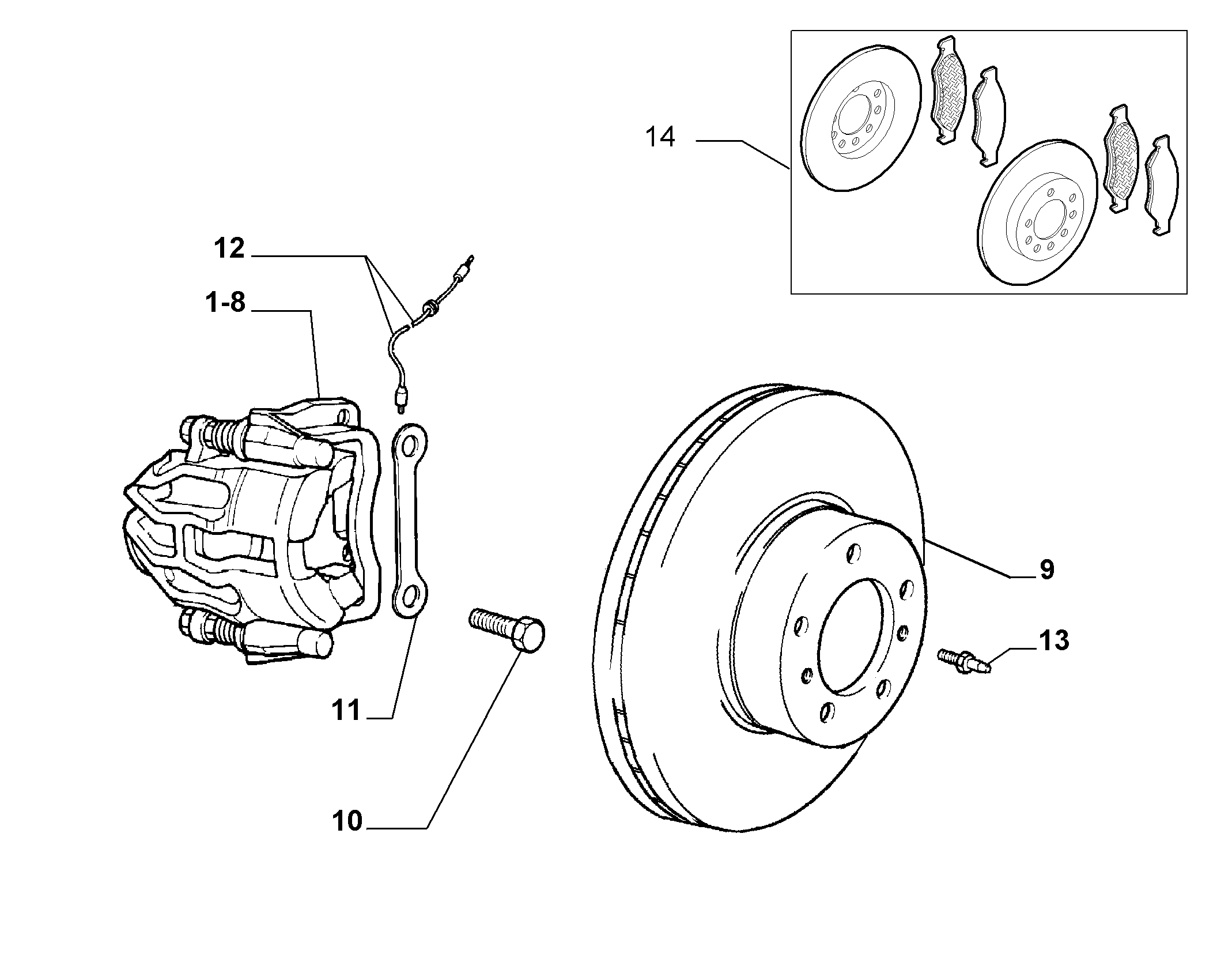 Lancia 71739637 - Discofreno www.autoricambit.com