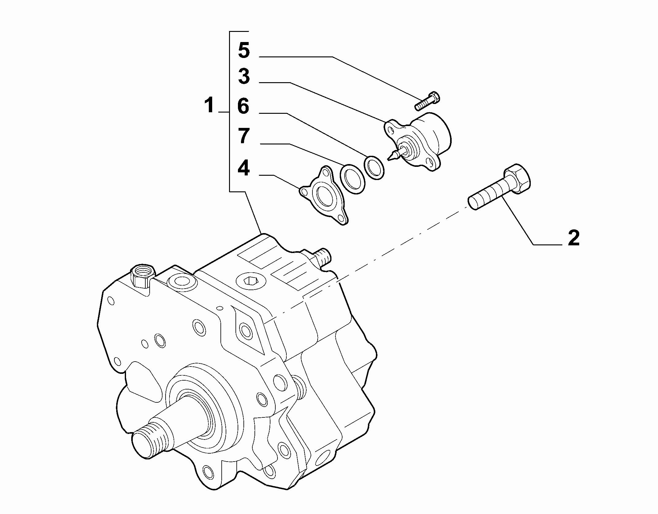 FIAT 5801439052 - Pompa ad alta pressione www.autoricambit.com