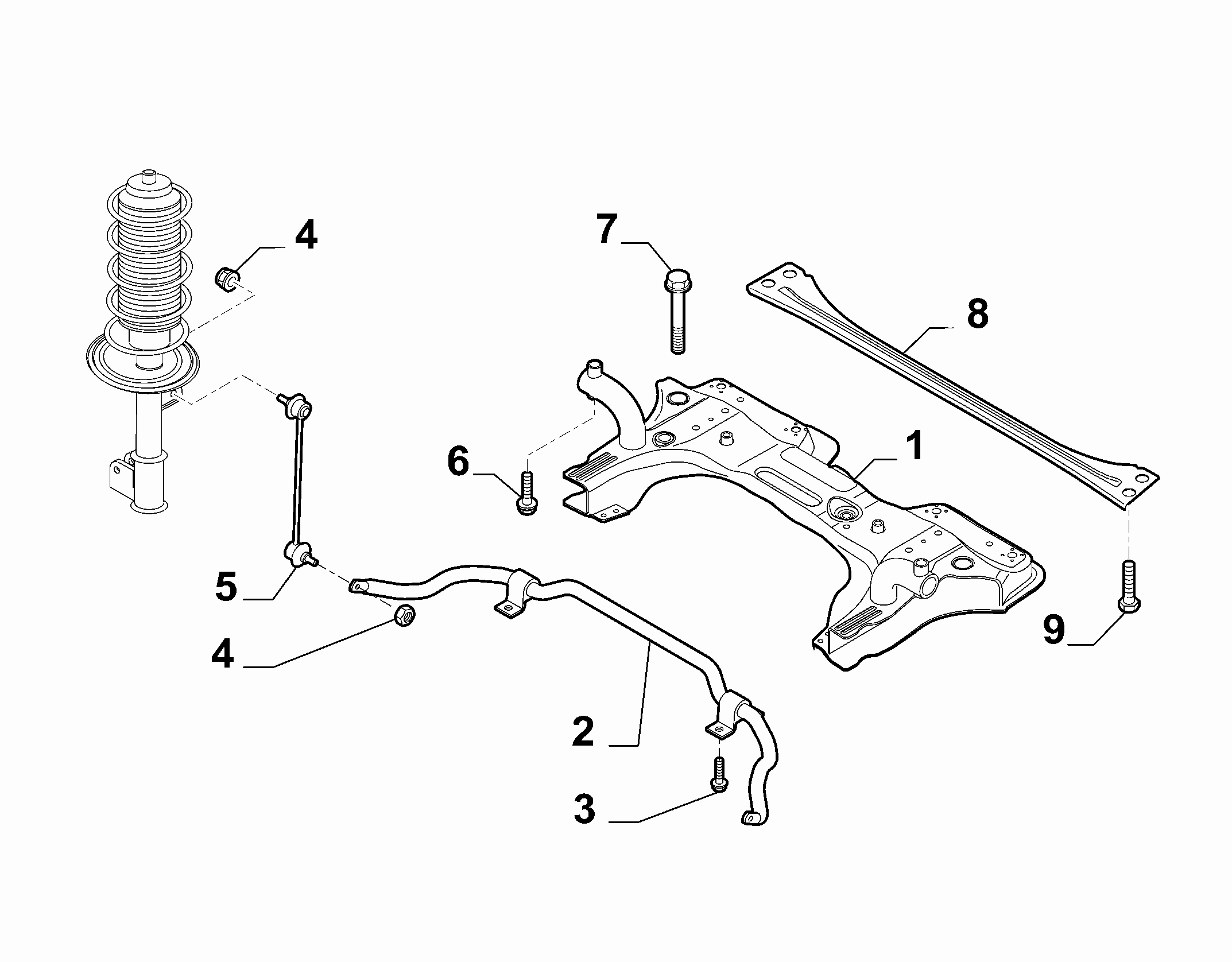 FIAT 51935875 - Asta/Puntone, Stabilizzatore www.autoricambit.com