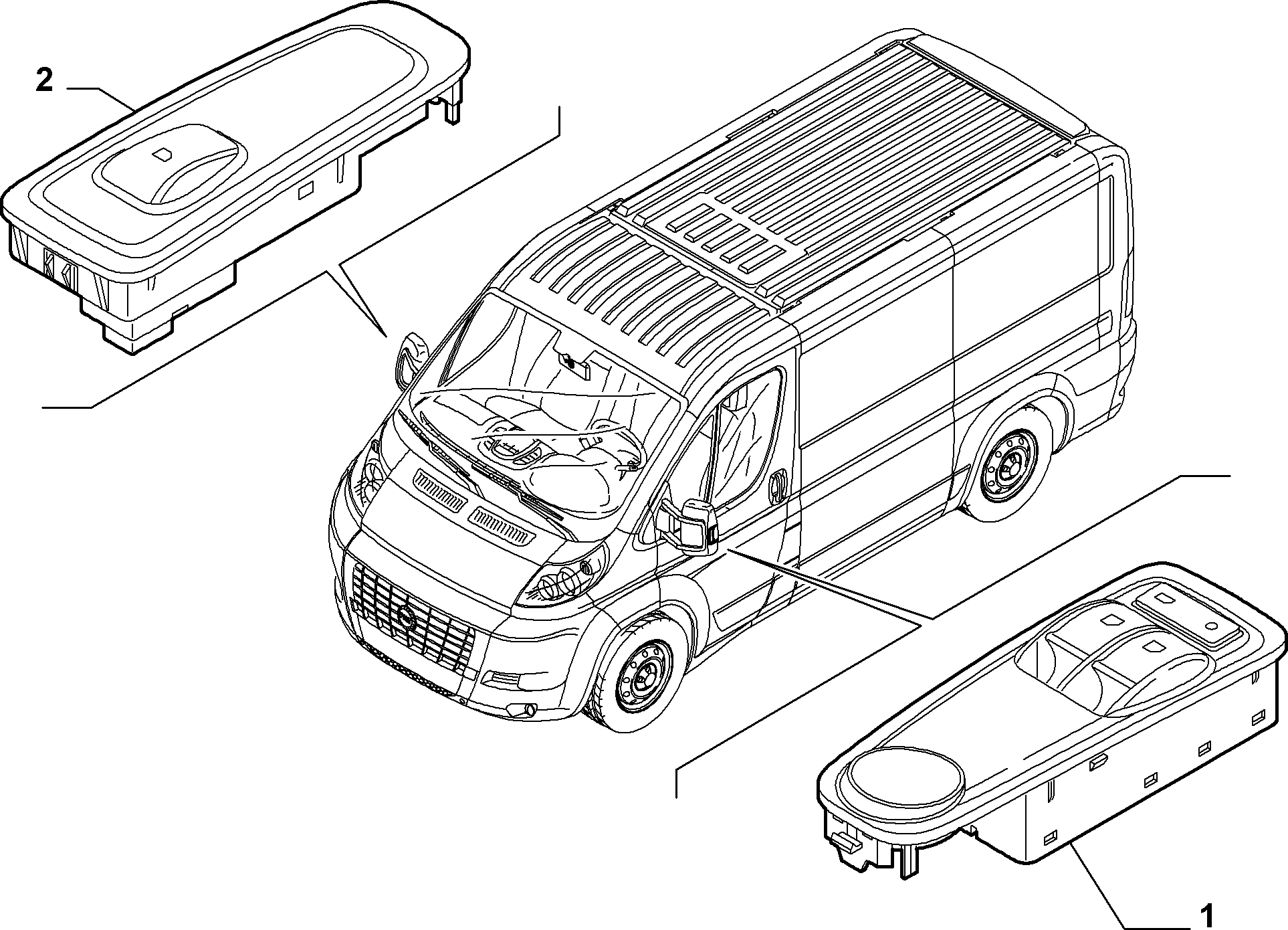 FIAT 735487419 - Interruttore, Alzacristallo www.autoricambit.com