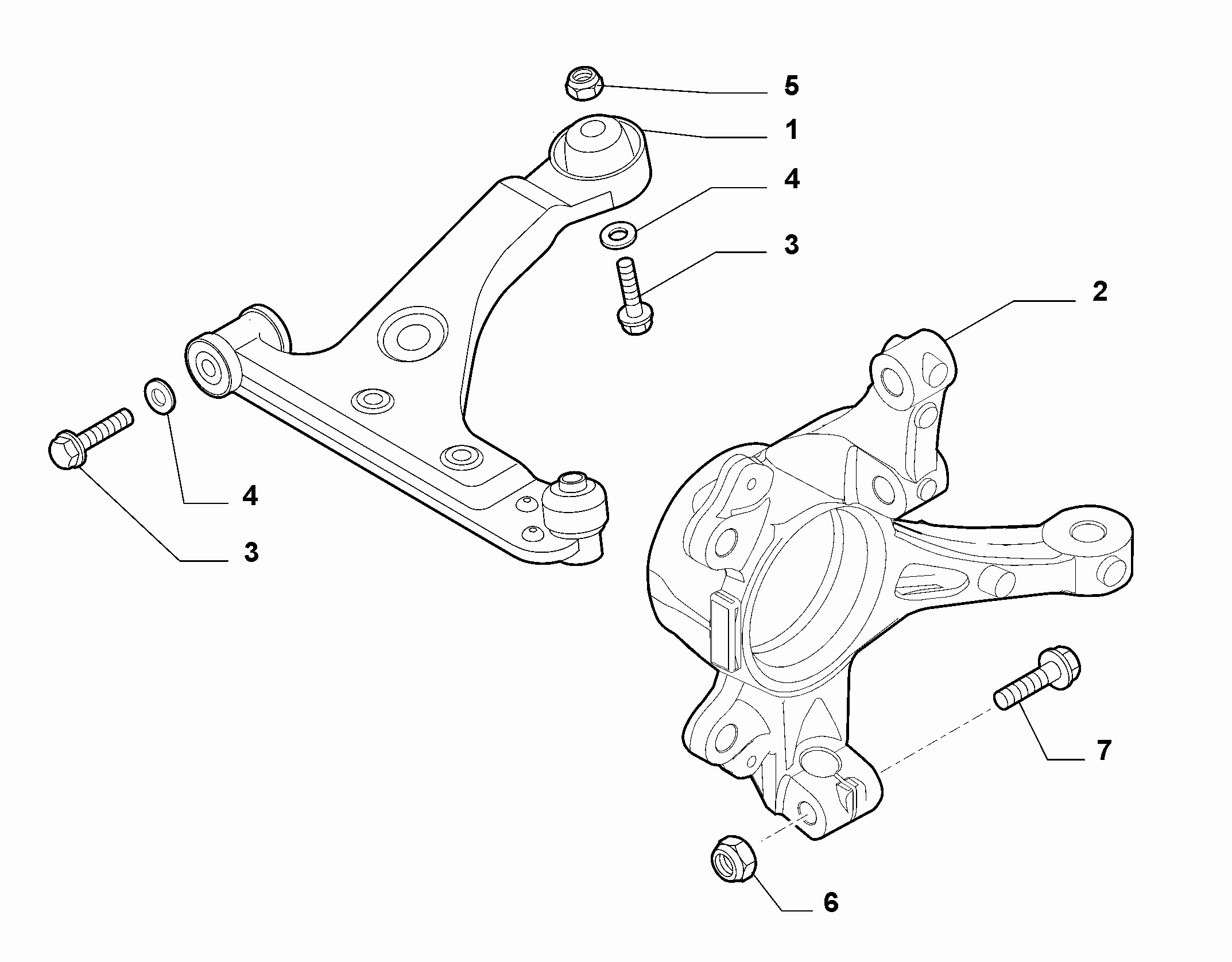 Opel 51783056 - Sospensione a ruote indipendenti www.autoricambit.com