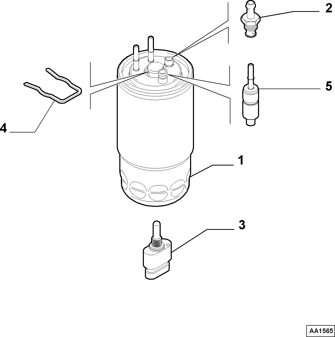 FIAT 77363659 - Sensore acqua, Impianto carburante www.autoricambit.com