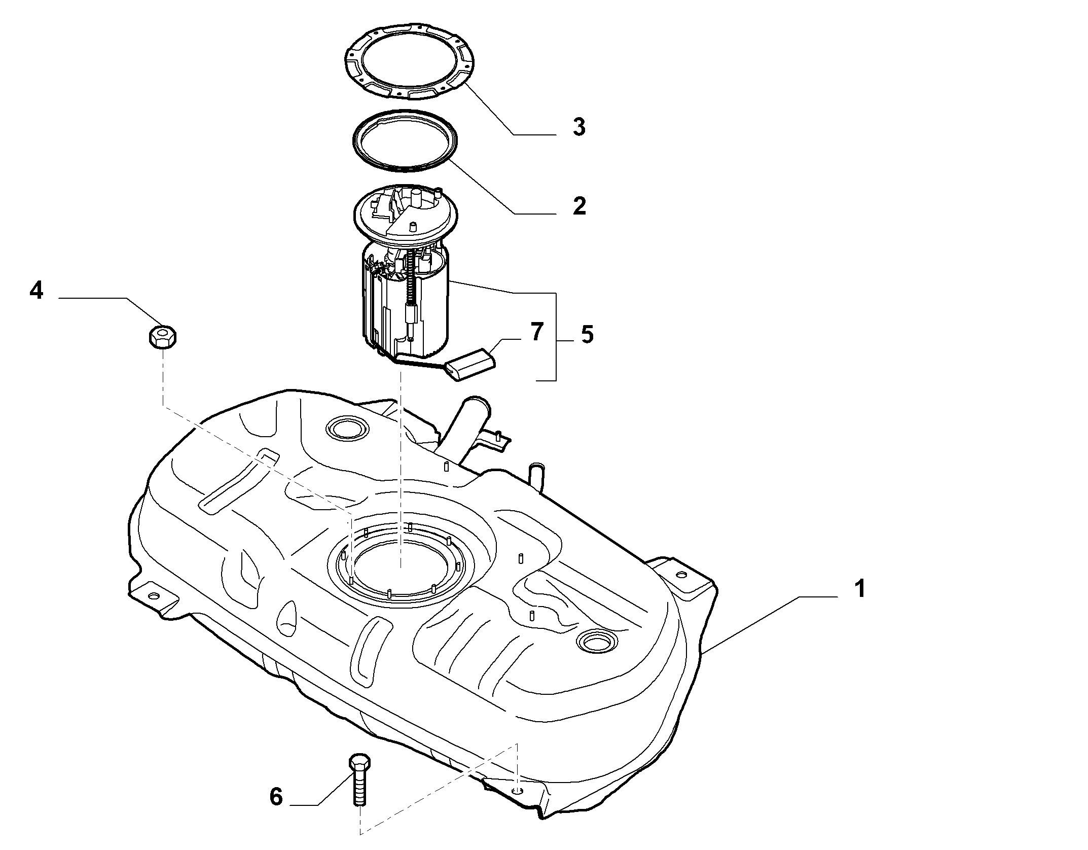 Lancia 51831894 - Gruppo alimentazione carburante www.autoricambit.com