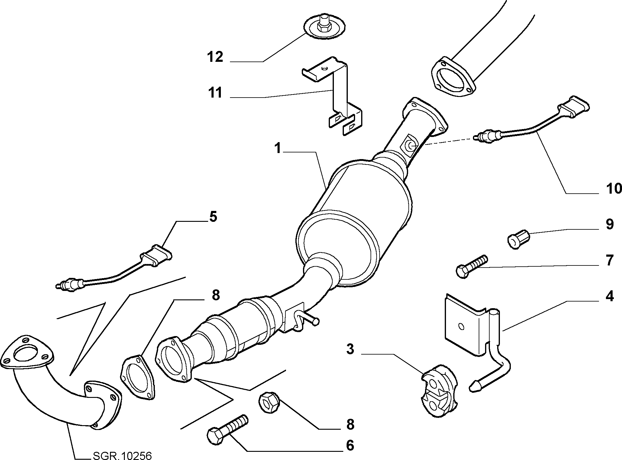 PEUGEOT 96 368 766 80 - Sonda lambda www.autoricambit.com