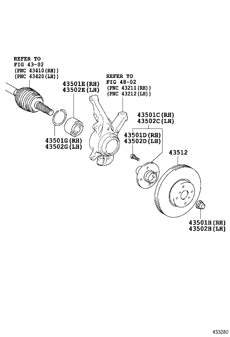 TOYOTA 90521-80003 - Kit cuscinetto ruota www.autoricambit.com