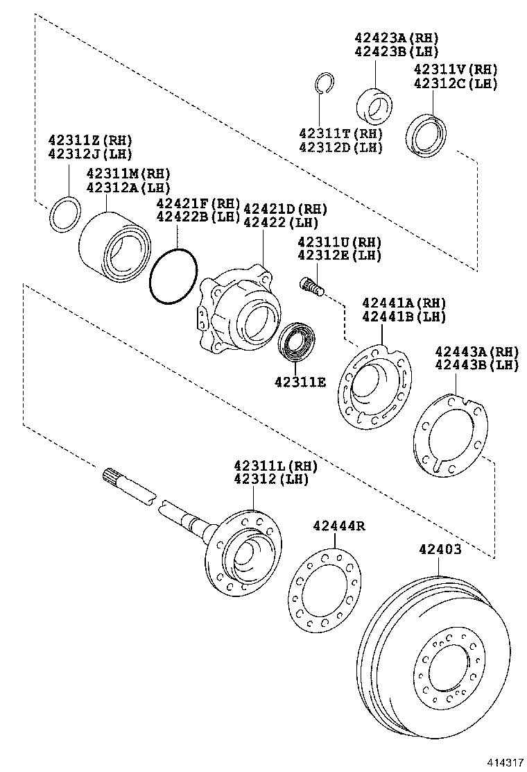 TOYOTA 9094202081 - Bullone ruota www.autoricambit.com