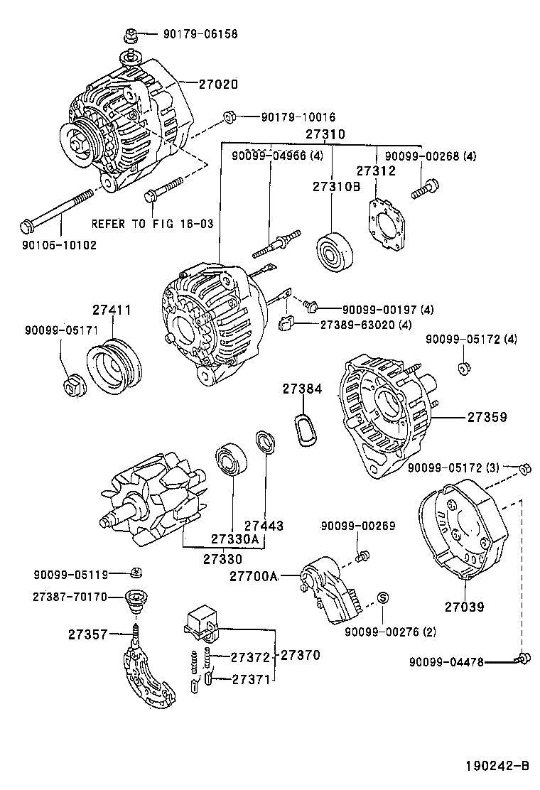 TOYOTA 27060-11270 - Alternatore www.autoricambit.com