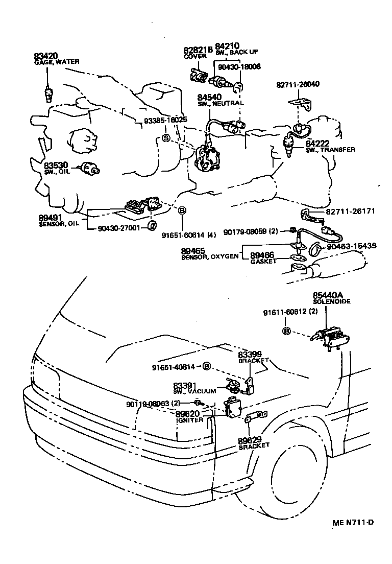 MAZDA 8353014040 - Sensore, Pressione olio www.autoricambit.com