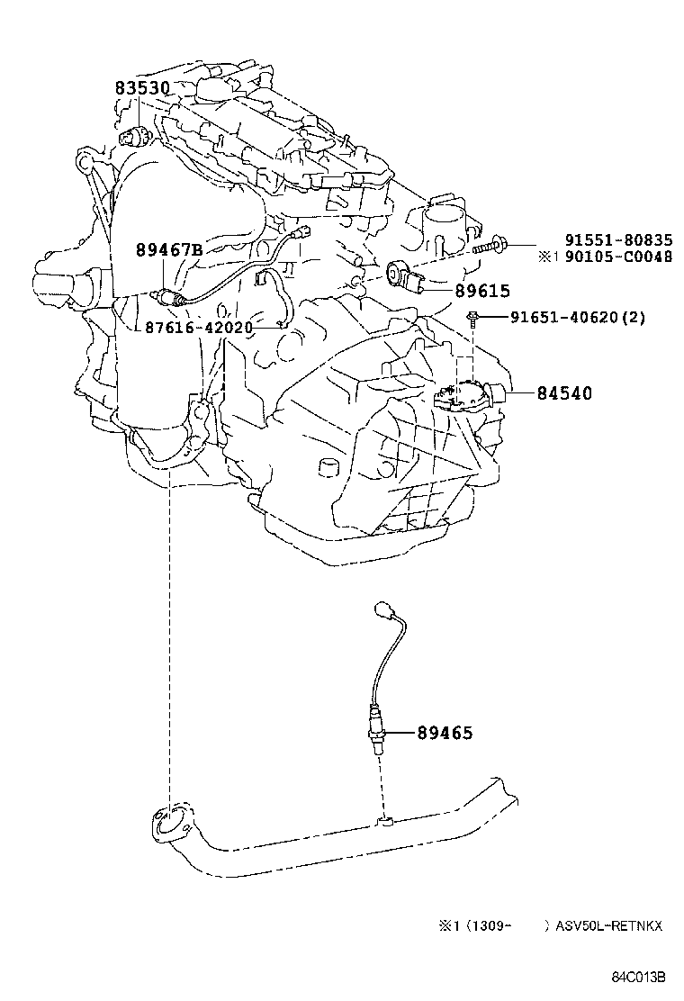 TOYOTA 89465-33560 - Sonda lambda www.autoricambit.com