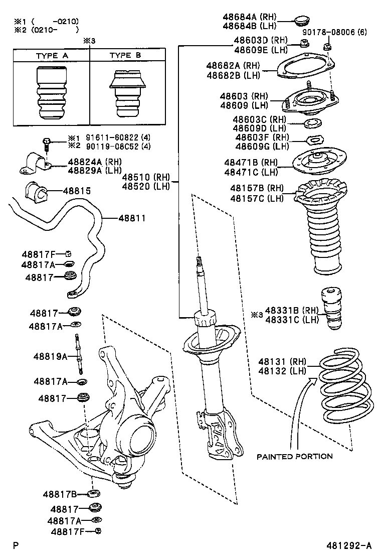 TOYOTA 48510-09A06 - Ammortizzatore www.autoricambit.com