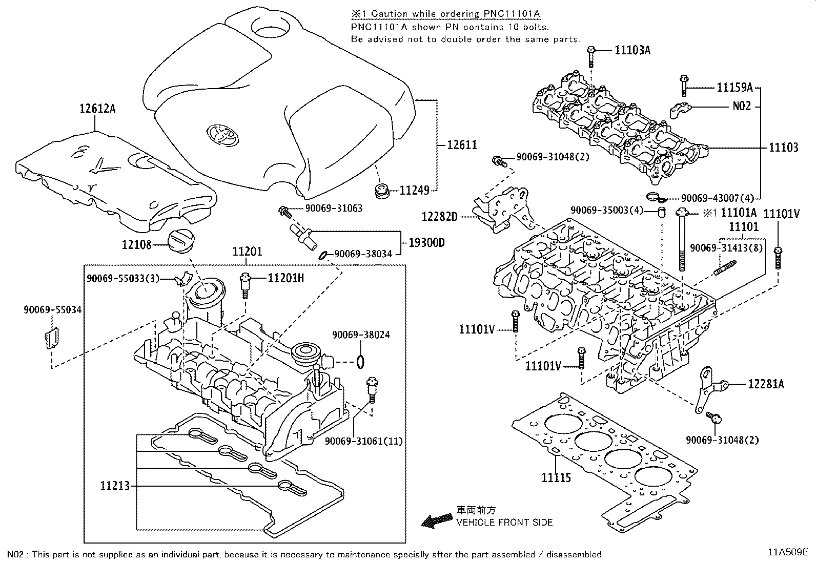 TOYOTA 90069-43007 - Guarnizione www.autoricambit.com