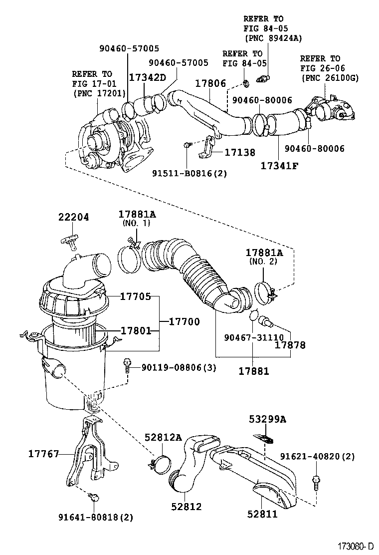 TOYOTA 22204-30010 - Debimetro www.autoricambit.com