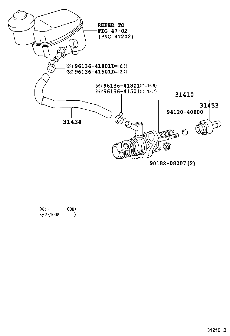 Subaru 3142052070 - Cilindro trasmettitore, Frizione www.autoricambit.com