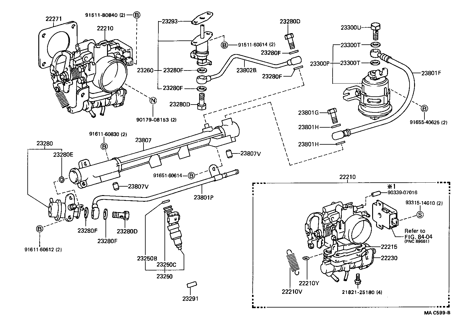 TOYOTA 23300-19145 - Filtro carburante www.autoricambit.com