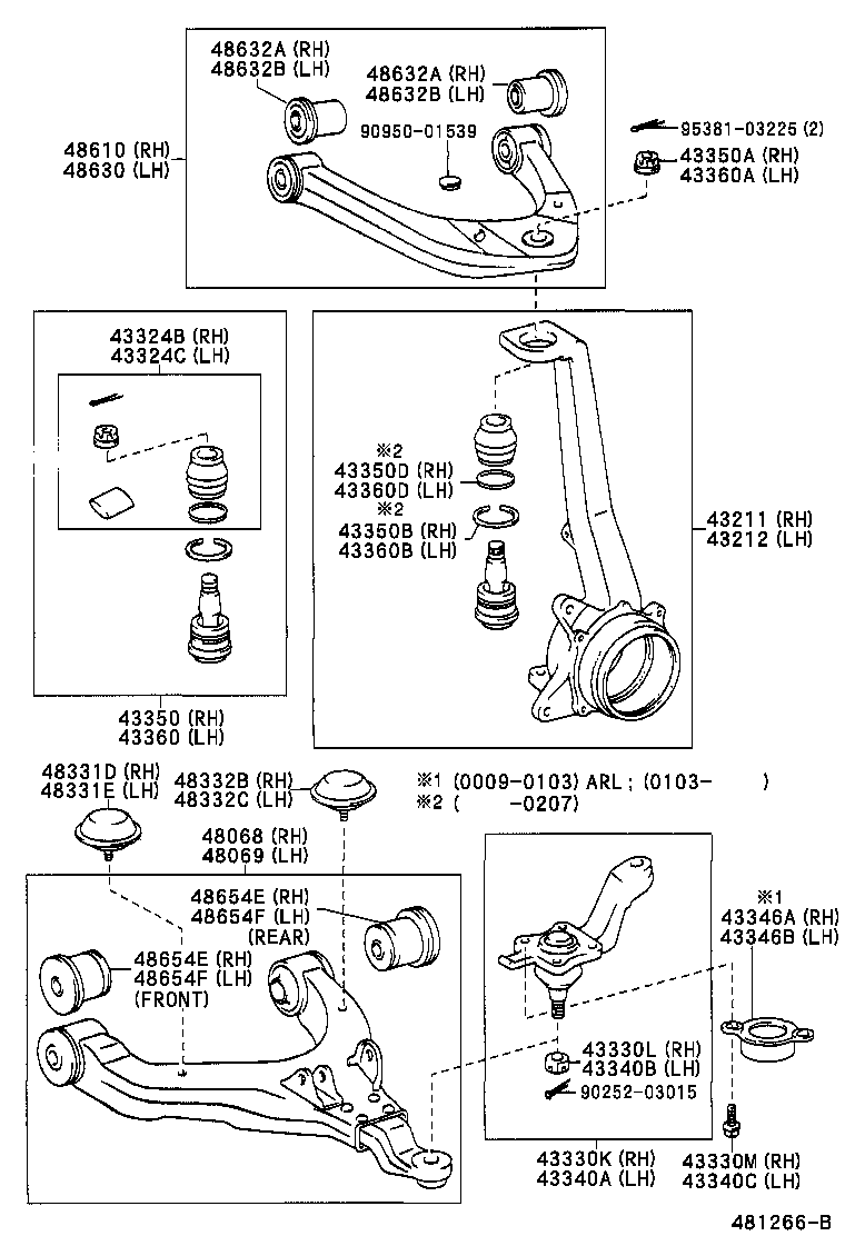 Suzuki 4334039325 - Giunto di supporto / guida www.autoricambit.com