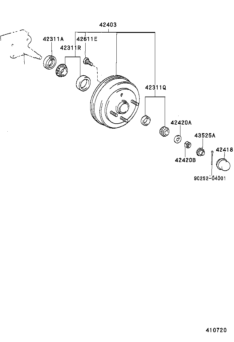 TOYOTA 9031138037 - Kit cuscinetto ruota www.autoricambit.com