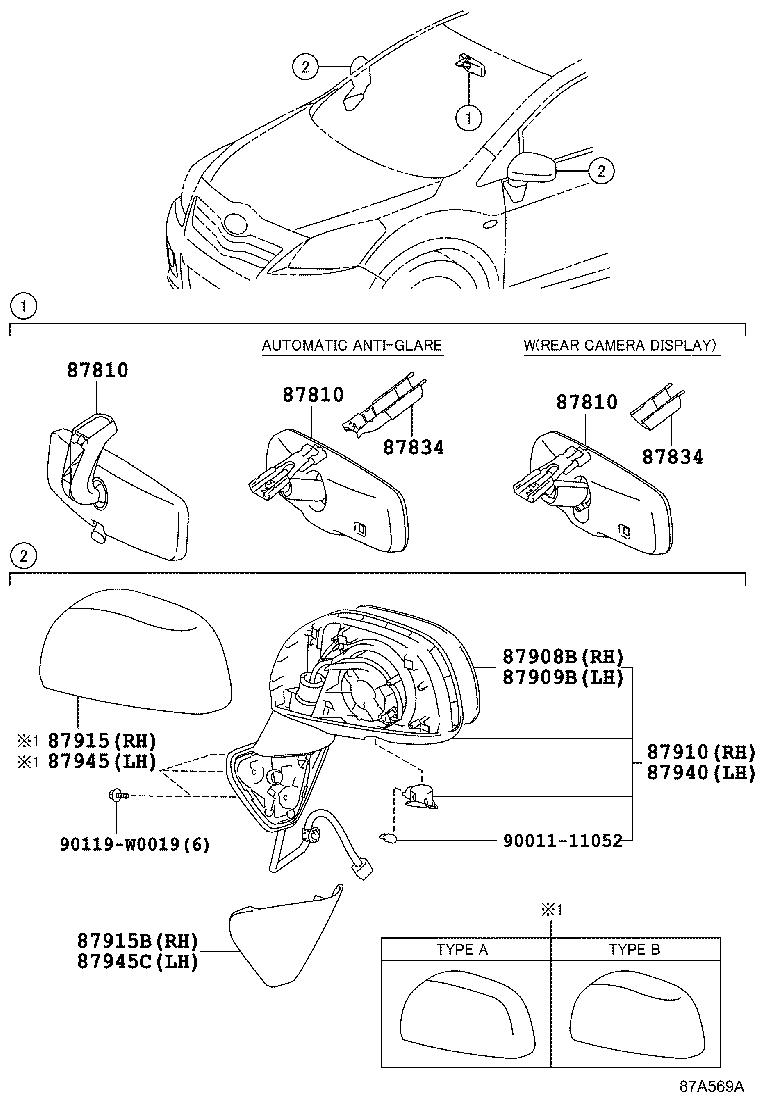 TOYOTA 90011-11052 - Lampadina www.autoricambit.com