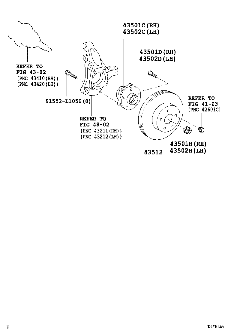 Opel 43512-47050 - Discofreno www.autoricambit.com