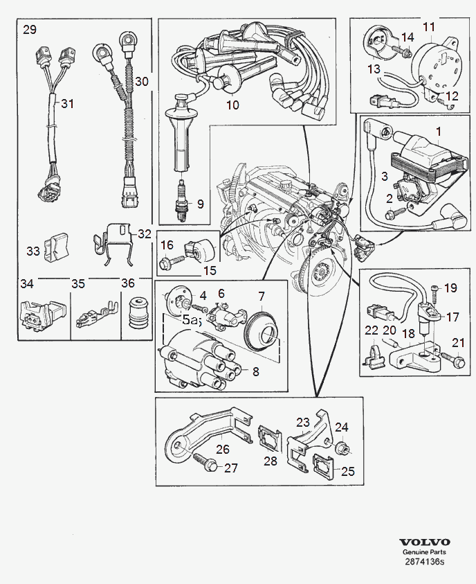 Volvo 3507934 - Bobina d'accensione www.autoricambit.com