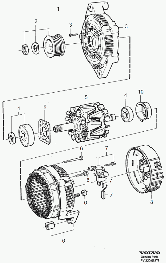 VW 9162683 - Alternatore www.autoricambit.com