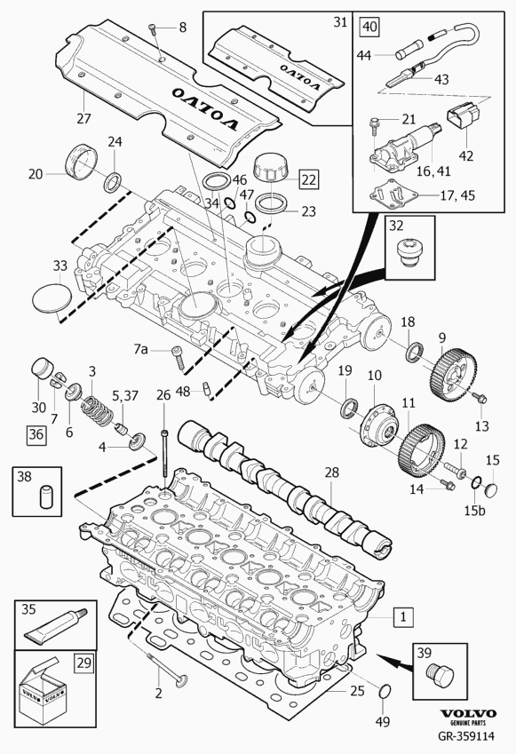 Volvo 9 440 651 - Paraolio, Albero a camme www.autoricambit.com