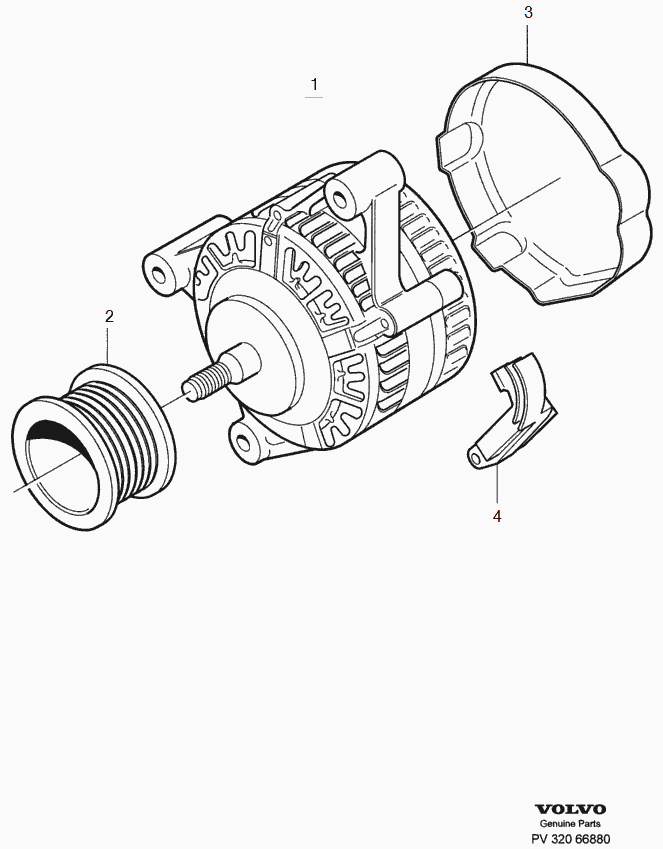 Volvo 8 251 639 - Alternatore www.autoricambit.com