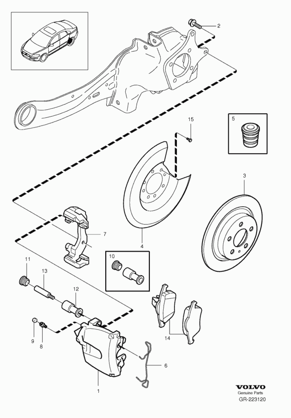 FORD 36000902 - Kit assale pinza freno www.autoricambit.com