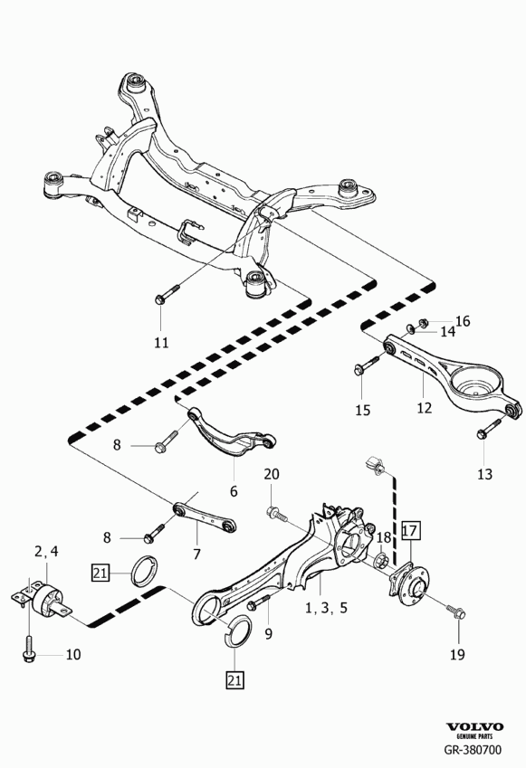 FORD 31262930 - Sospensione a ruote indipendenti www.autoricambit.com