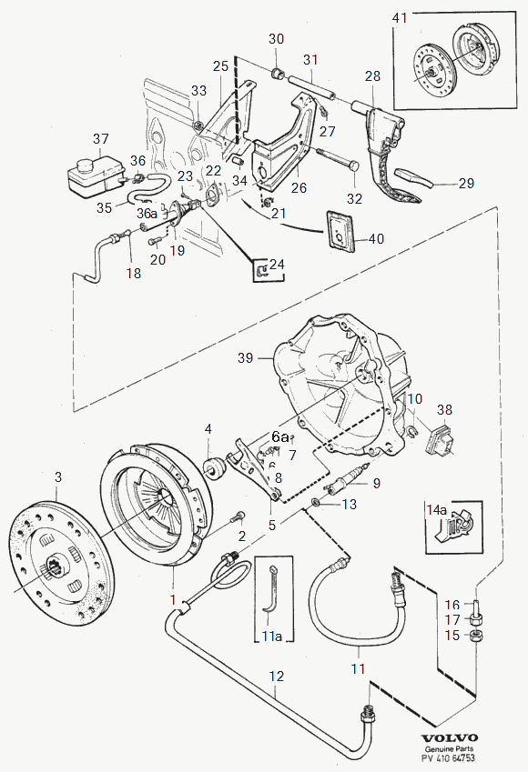 Volvo 3520553 - Spingidisco frizione www.autoricambit.com