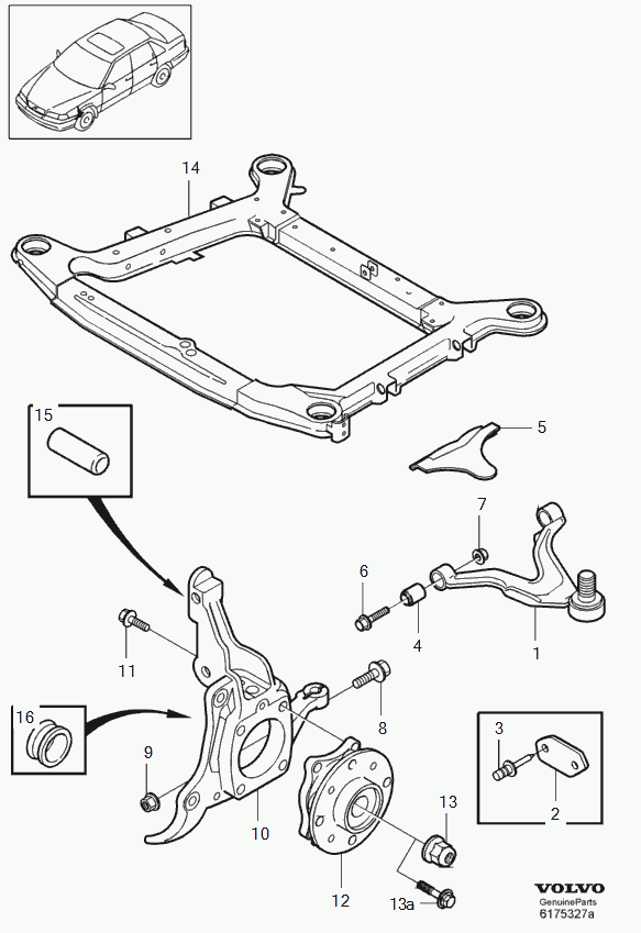 Volvo 985354 - Kit cuscinetto ruota www.autoricambit.com