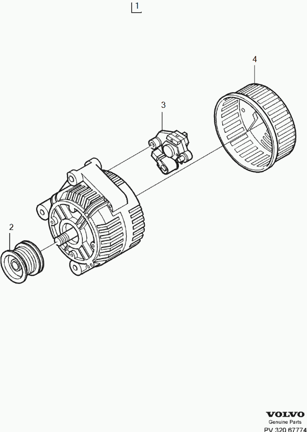 Volvo 8111107 - Alternatore www.autoricambit.com