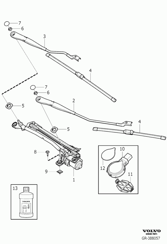 Volvo 31276071 - Spazzola tergi www.autoricambit.com