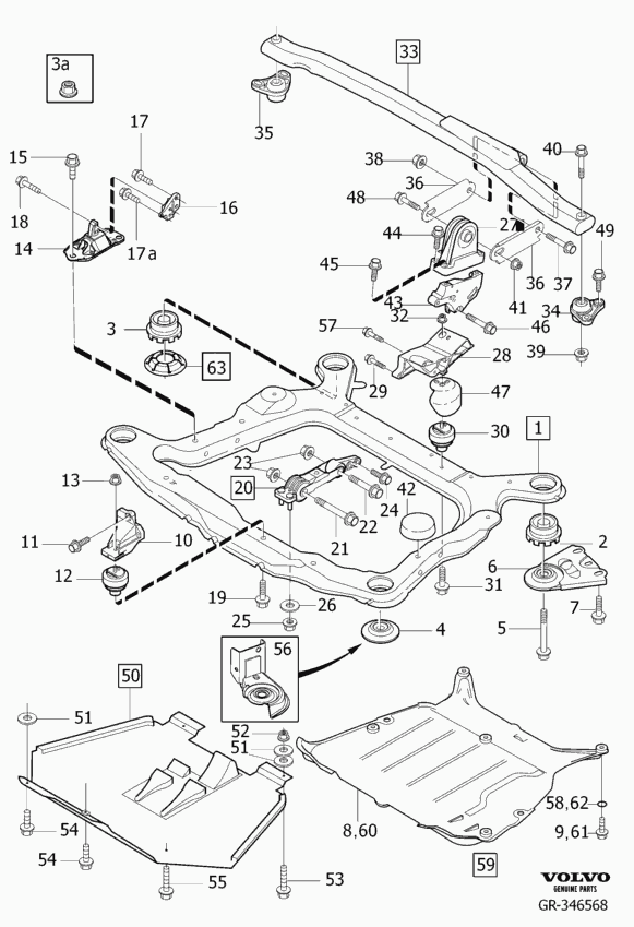 Volvo 9186364 - Sospensione, Motore www.autoricambit.com