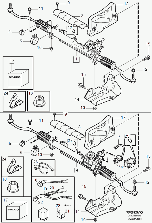 Volvo 36050286 - Scatola guida www.autoricambit.com