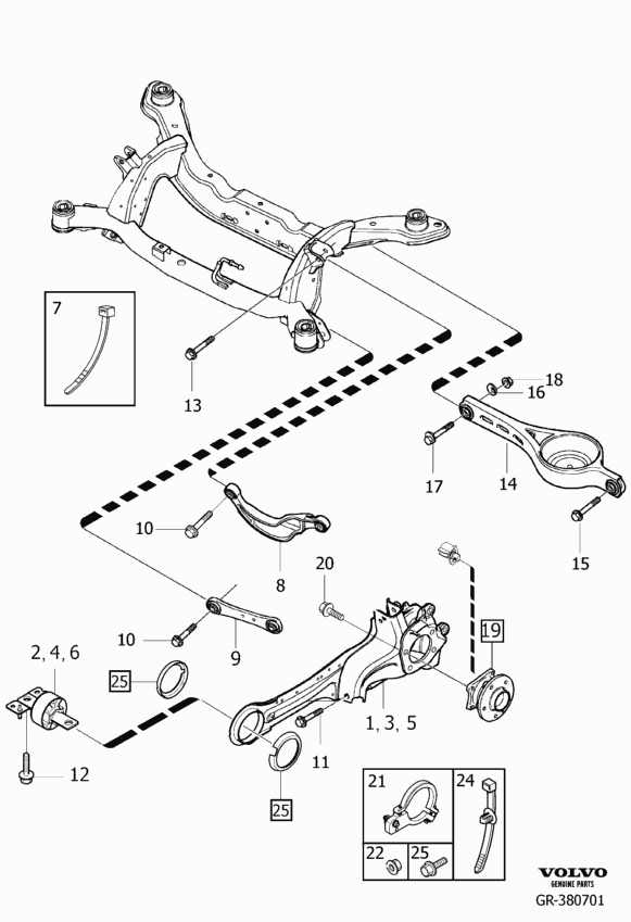 FORD 31262128 - Sospensione a ruote indipendenti www.autoricambit.com