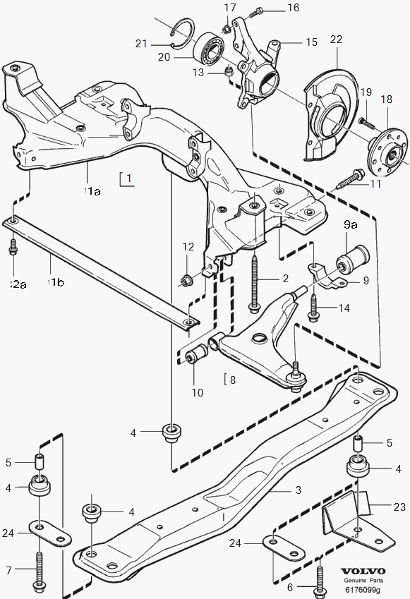 Volvo 30884539 - Cuscinetto ruota www.autoricambit.com