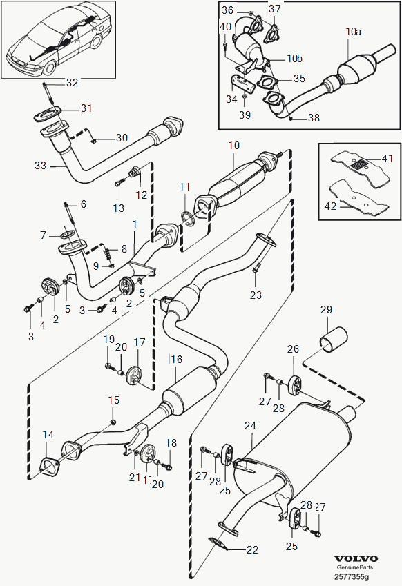 Volvo 30.862.144 - Bronzina cuscinetto, Barra stabilizzatrice www.autoricambit.com