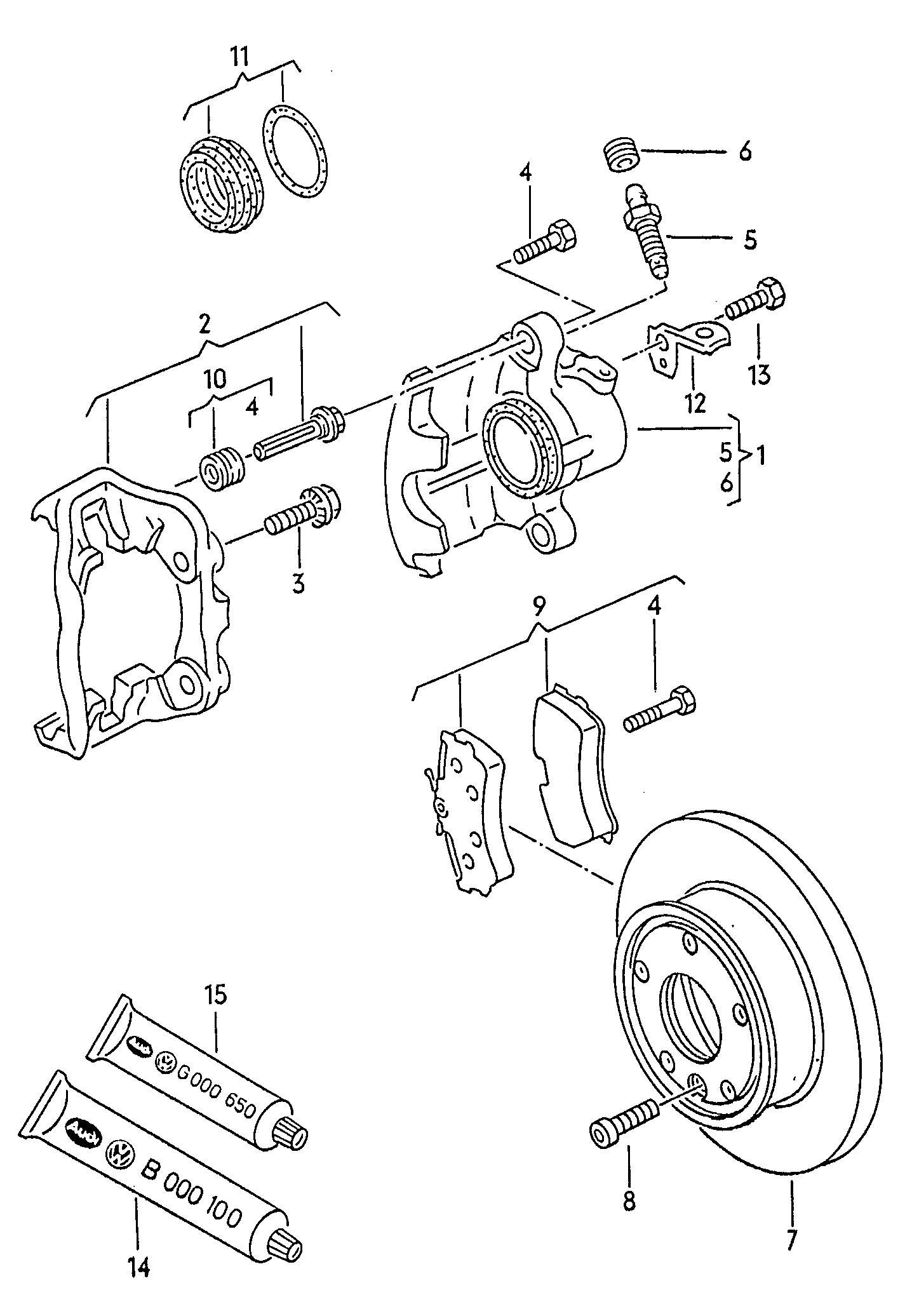 VAG 701 615 301 C - Discofreno www.autoricambit.com