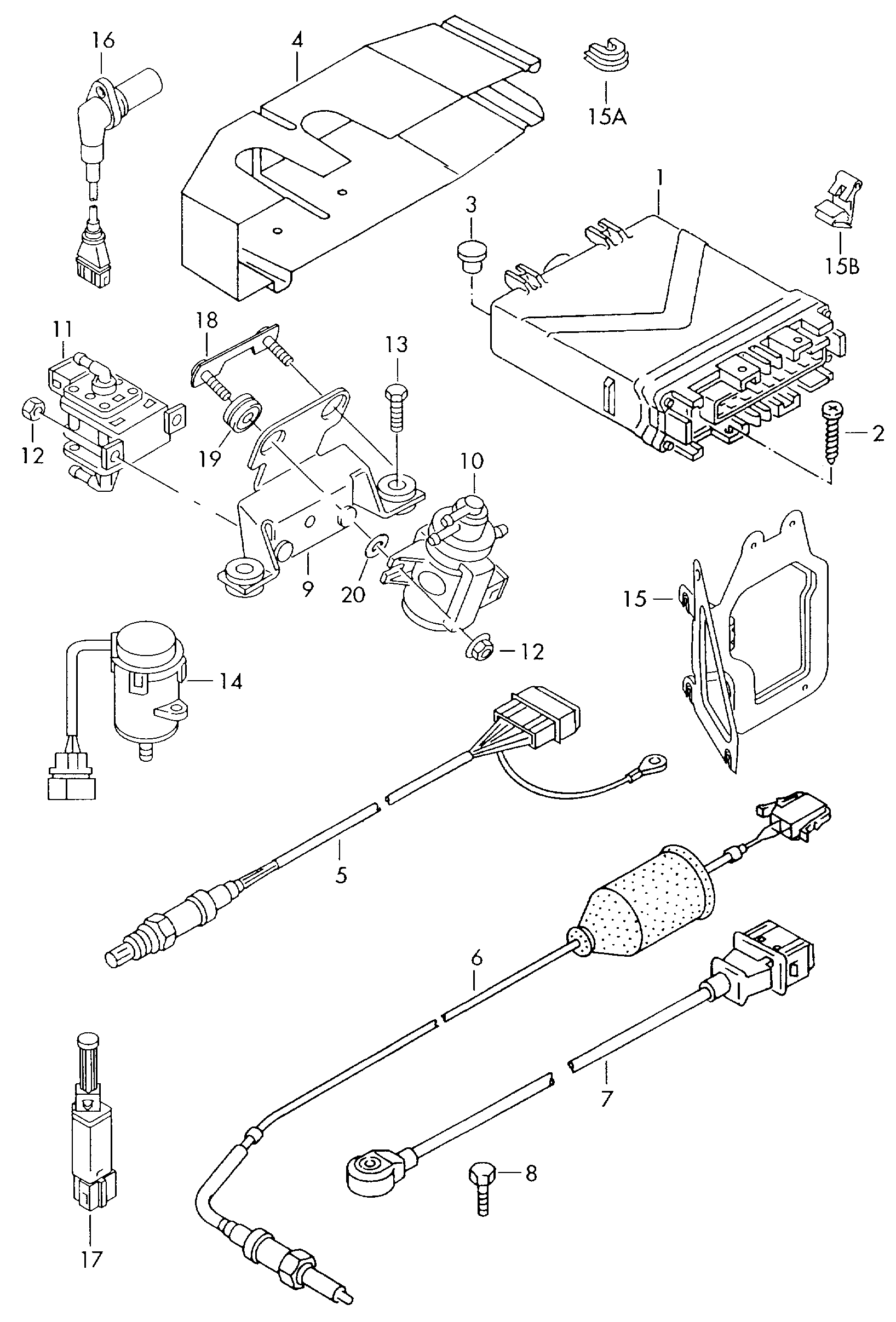 VW 030 906 265 AN - Sonda lambda www.autoricambit.com