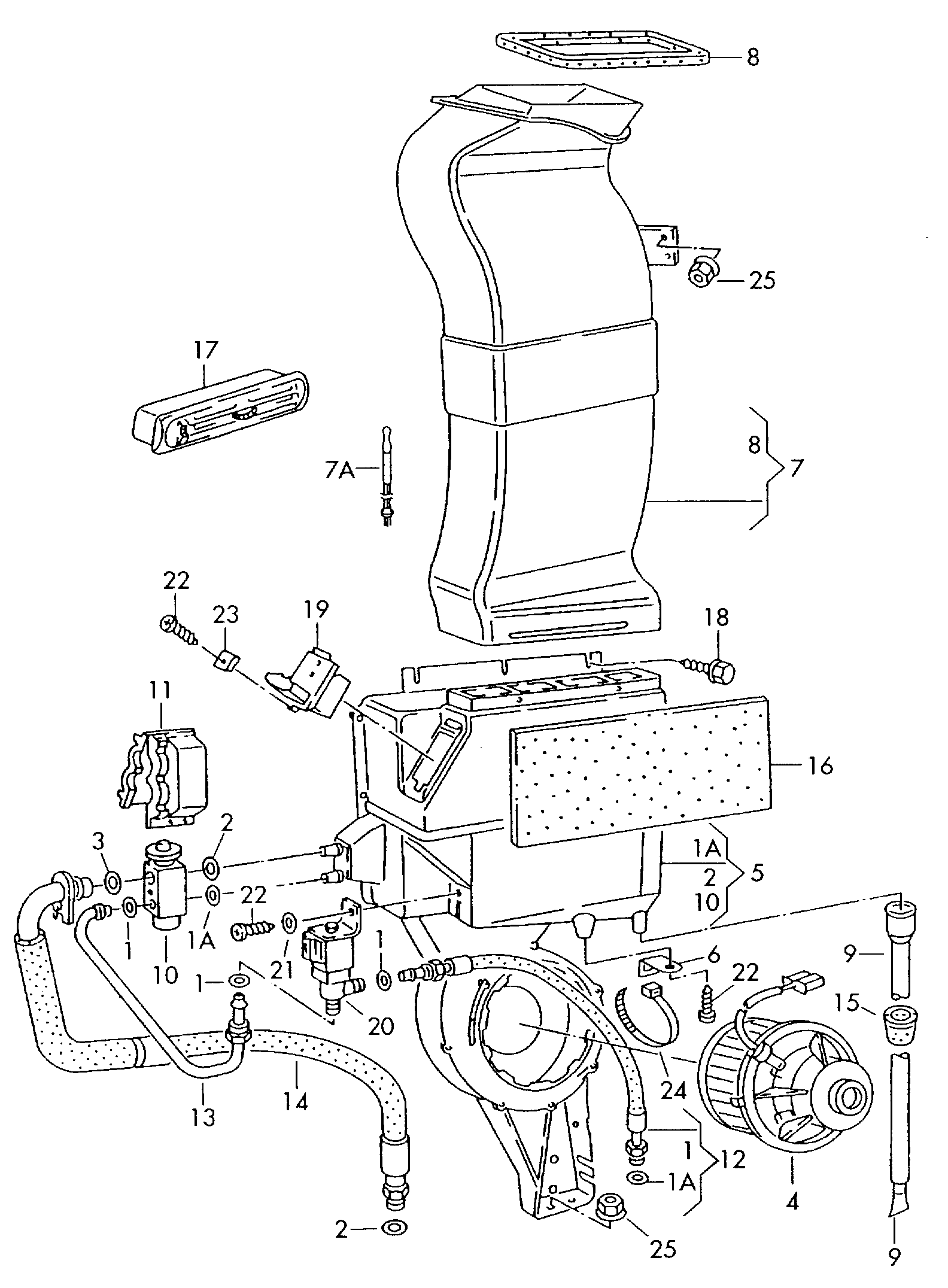 VAG 701820679D - Valvola ad espansione, Climatizzatore www.autoricambit.com