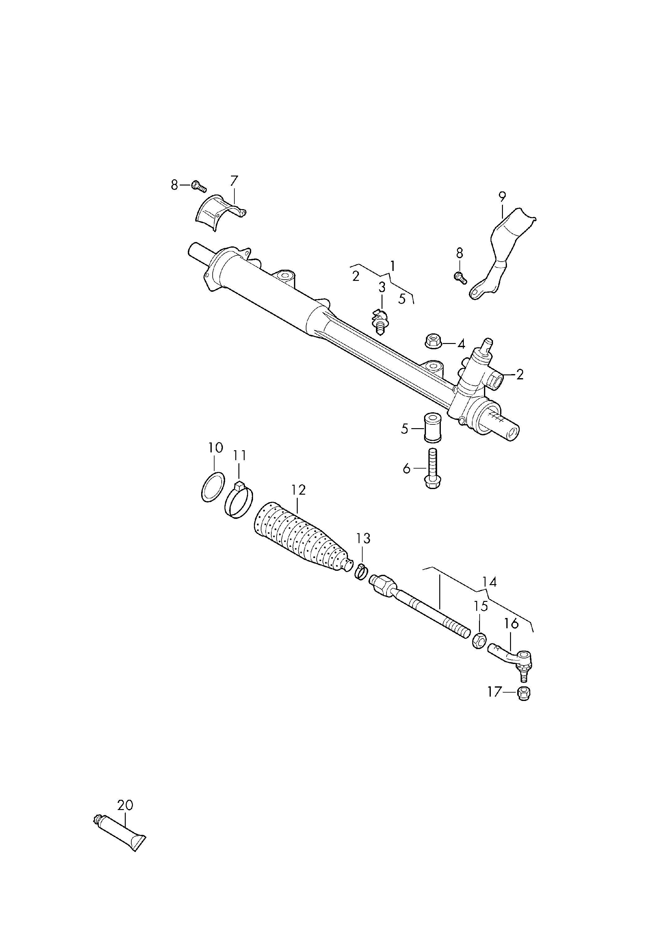 VAG 7L6422063C - Scatola guida www.autoricambit.com