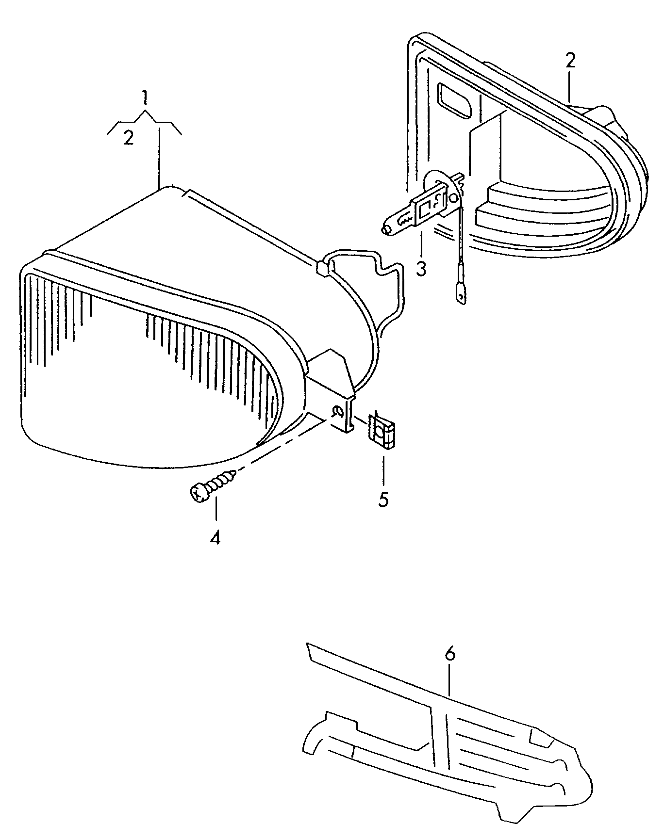 FORD 7M0941699A - Fendinebbia www.autoricambit.com