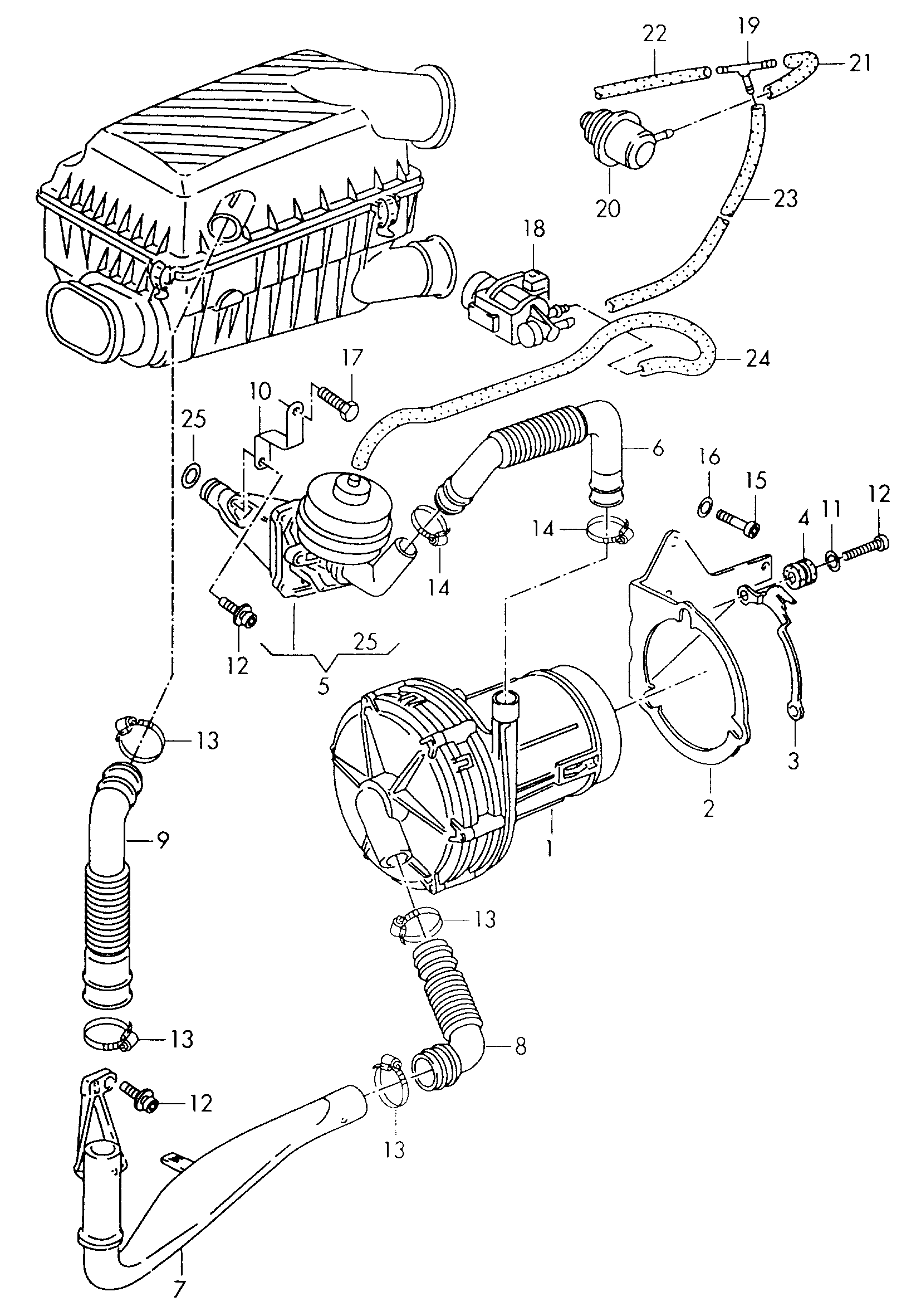 VAG N  90642401 - Guarnizione, Collettore aspirazione www.autoricambit.com