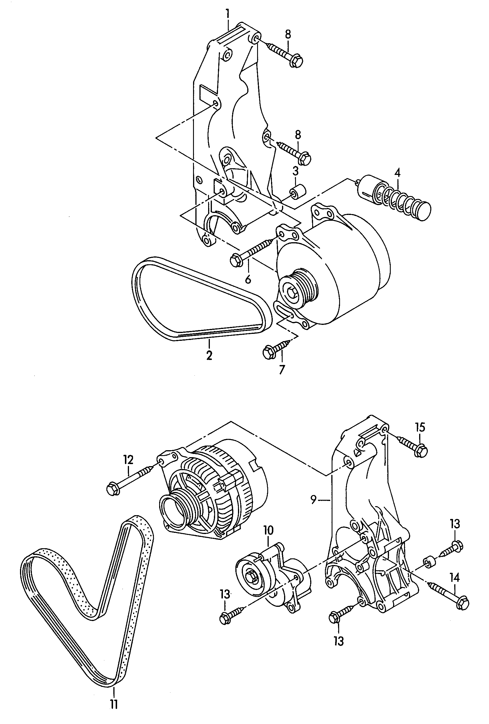 VAG 030 145 933 - Cinghia Poly-V www.autoricambit.com