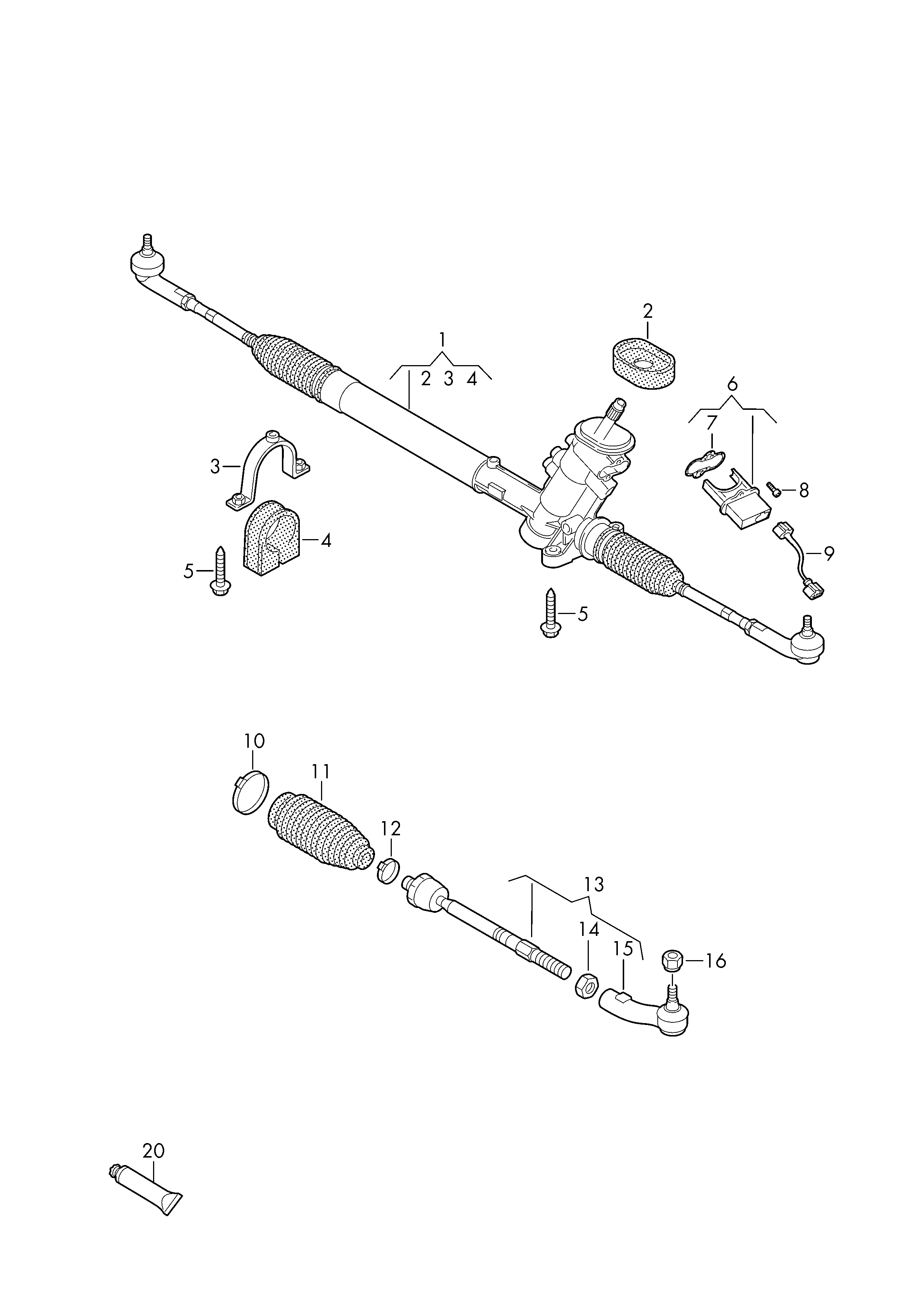 OM 6R1423055D - Scatola guida www.autoricambit.com